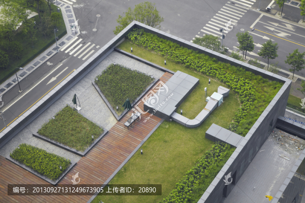 寫字樓樓頂花園