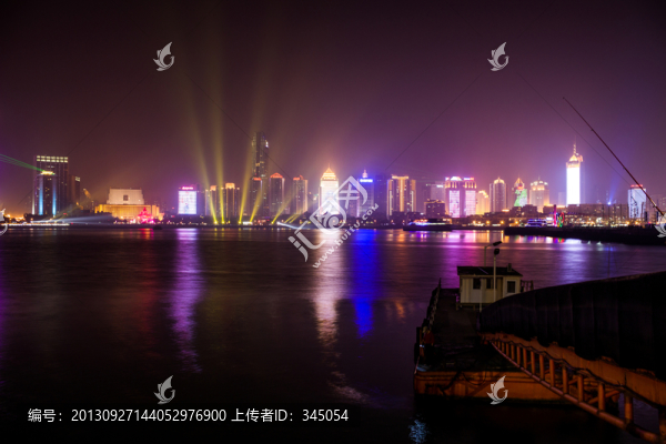 青島前海夜景