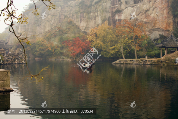 紹興東湖,烏篷船