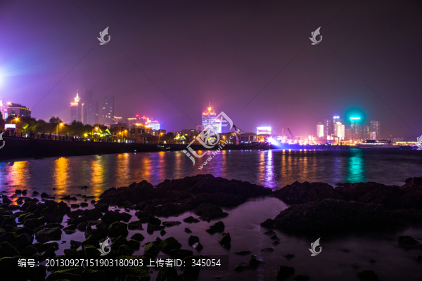 青島濱海夜景
