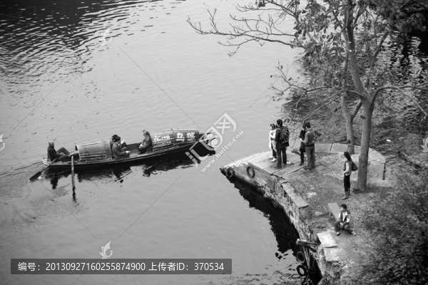紹興東湖,烏篷船