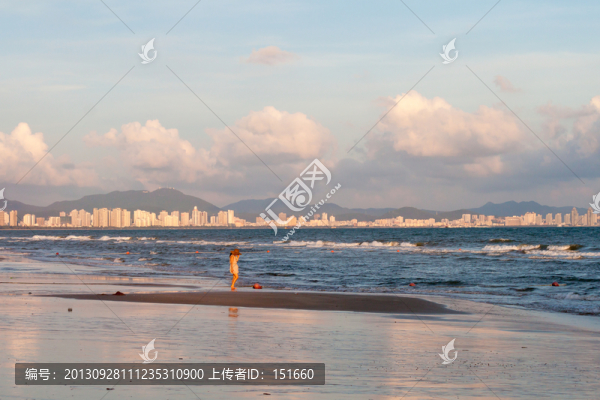 三亞灣黃昏