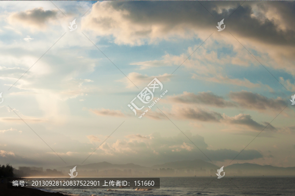 三亞灣天空
