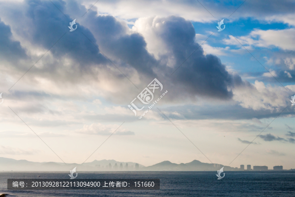 三亞灣天空