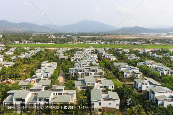 俯瞰別墅住宅