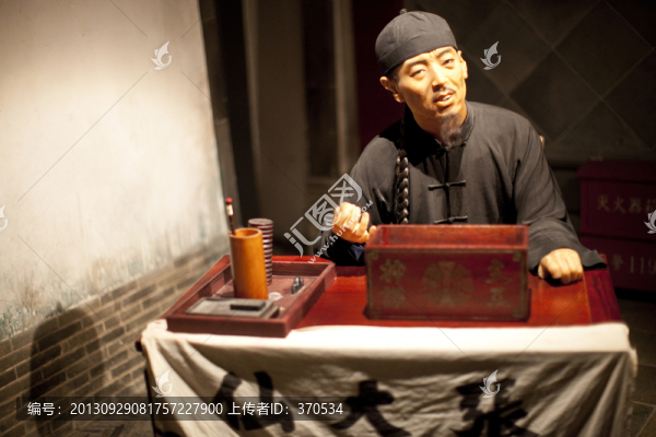 上海歷史發(fā)展陳列館,民俗蠟像