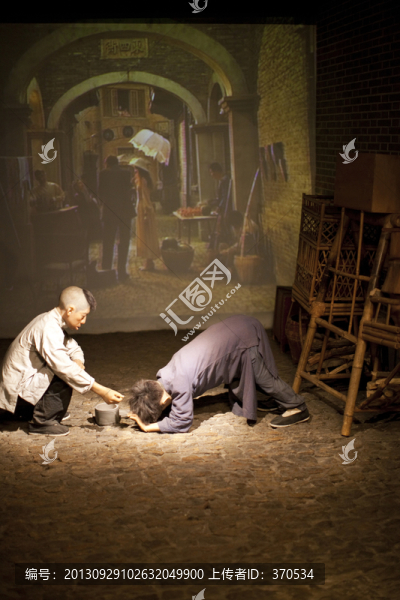 上海歷史發(fā)展陳列館,民俗蠟像