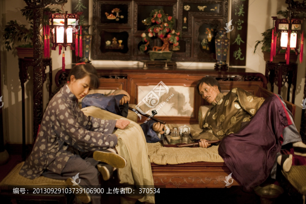 上海歷史發(fā)展陳列館,民俗蠟像
