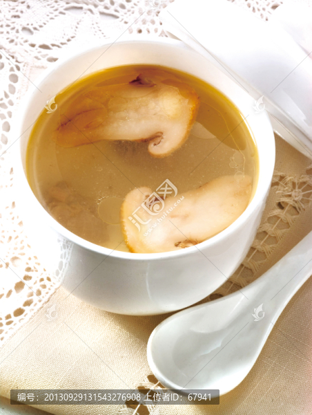 松茸雞湯圖片