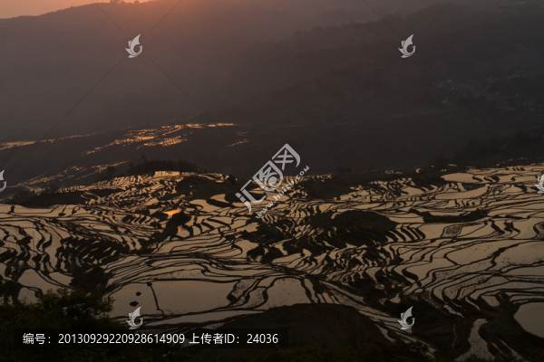 元陽梯田,多依樹梯田風(fēng)光