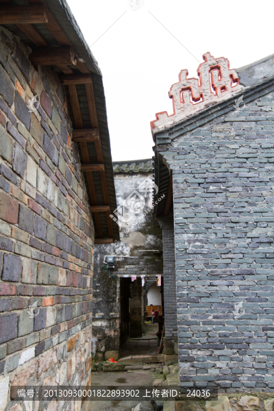 簕山古漁村,胡同