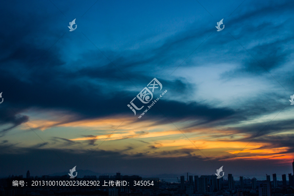 晚霞