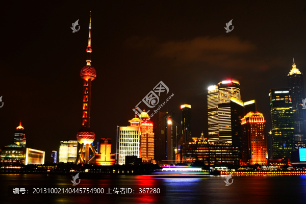 夜游黃浦江