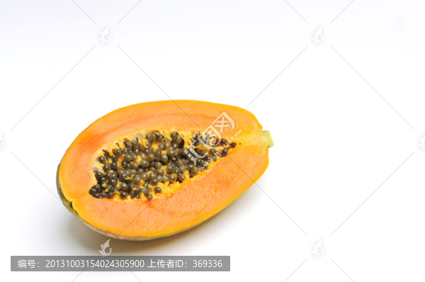 切開的木瓜