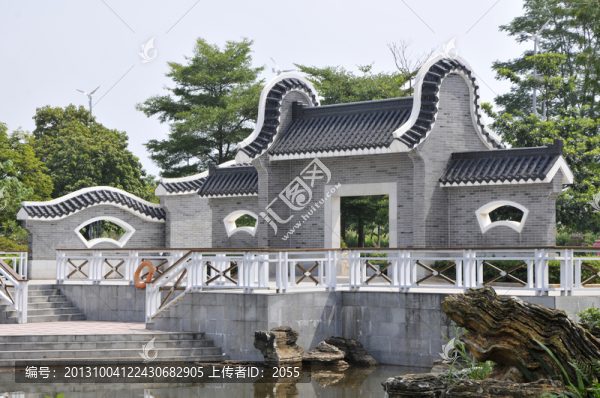 廣州生物島,水墨園