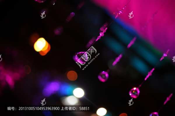 水晶珠簾