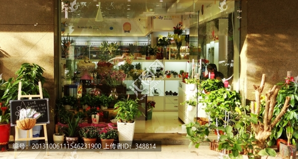 鮮花店