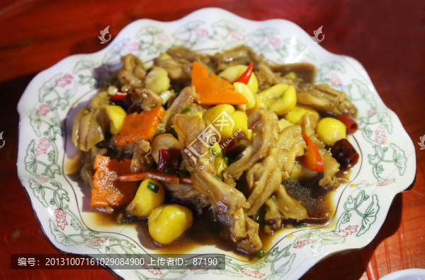 板栗鴨掌