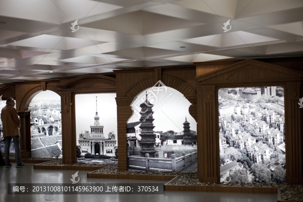 上海城市發(fā)展規(guī)劃館,室內(nèi),展廳