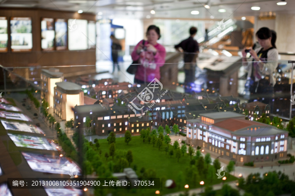 上海城市發(fā)展規(guī)劃館,室內(nèi),展廳
