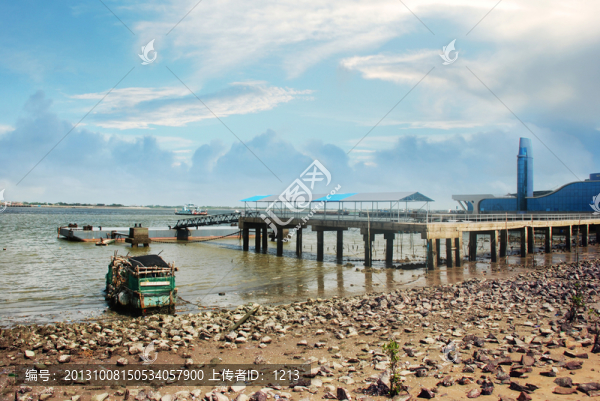 沙灘,海洋