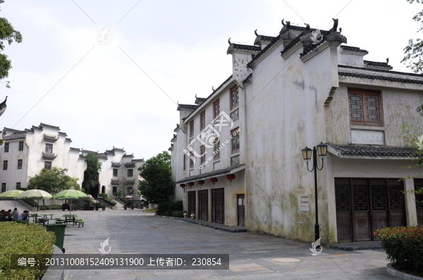 徽派建筑,街道,巷道