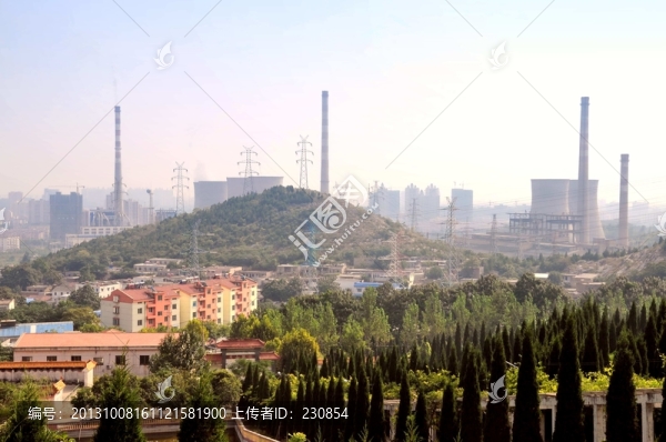 城市建筑,城市俯拍