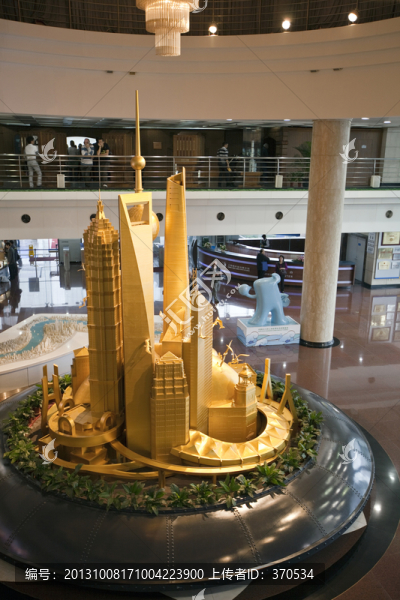 上海城市發(fā)展規(guī)劃館,微縮景觀