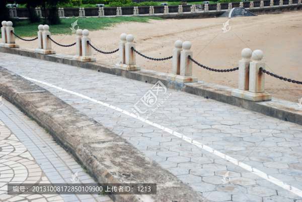 觀海走廊,欄桿