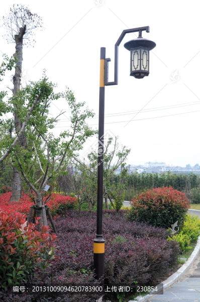 中式路燈