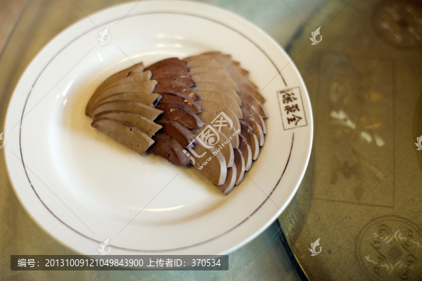 鴨肝,豬肝,鹵水拼盤