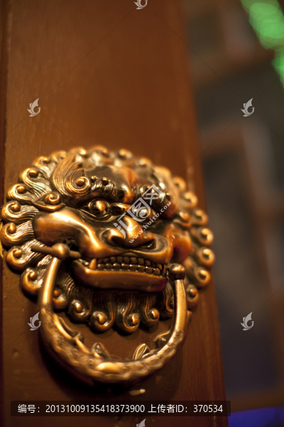 門環(huán),門頭獸
