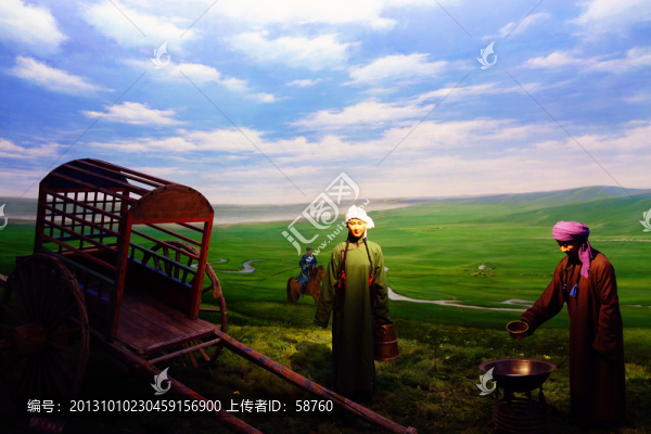 蒙古人生活場(chǎng)景,模擬