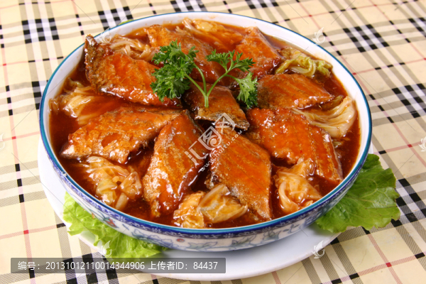 黃芽菜燒帶魚