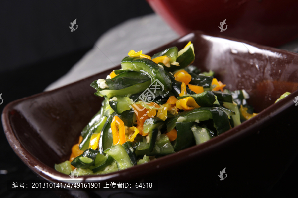 涼拌黃瓜皮