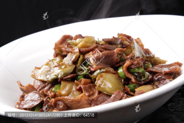 榨菜皮炒鴨四寶
