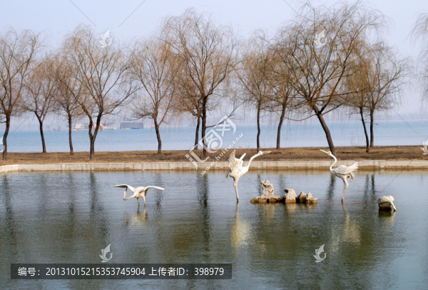 公園冬天