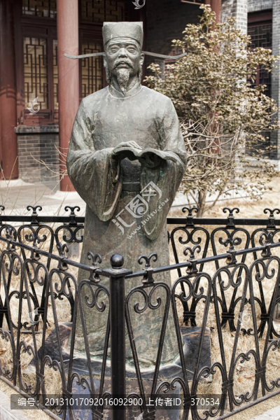江南河道總督署,清晏園,雕像