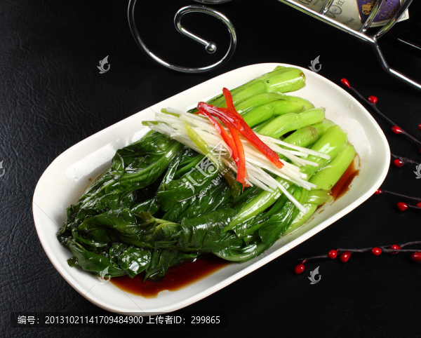 白灼菜心