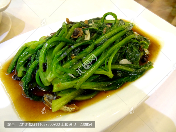 清炒油麥菜