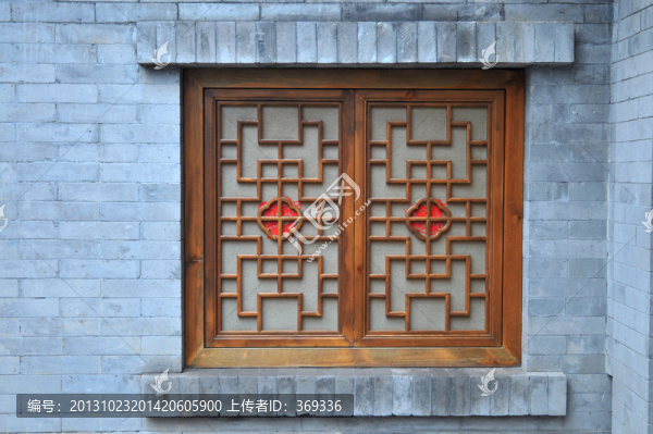 中式建筑的窗戶