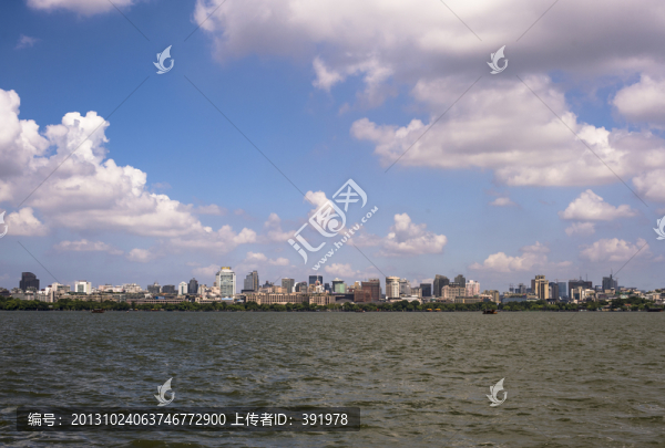 杭城上空