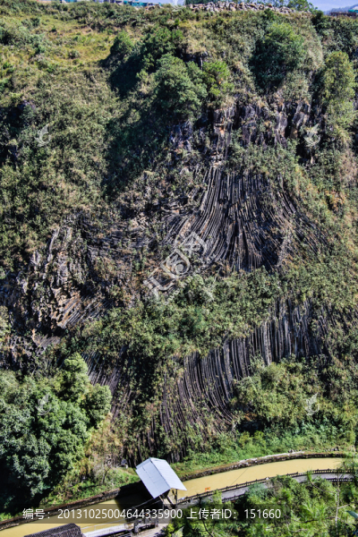 騰沖火山巖柱狀節(jié)理