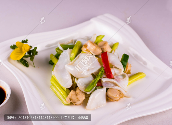 鮮貝花枝片