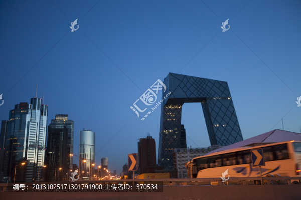 北京,三環(huán)路,清晨,都市,城市