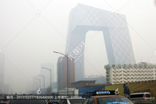 北京,三環(huán)路,清晨,都市,城市
