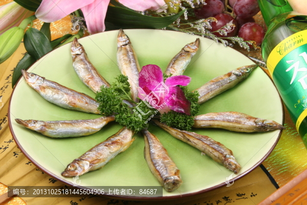 香烤小河魚