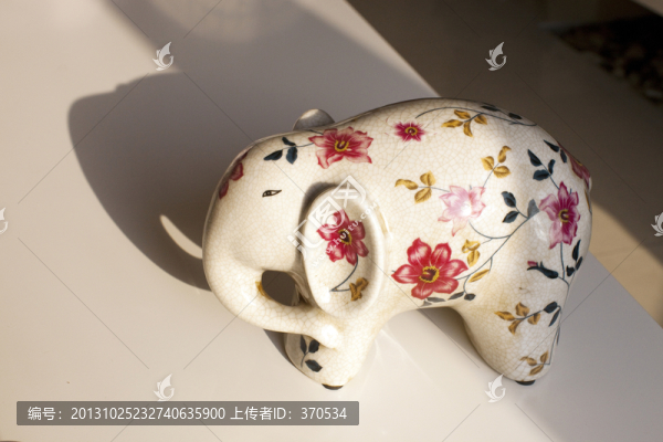 大象,冰瓷,手工藝,瓷器,藝術