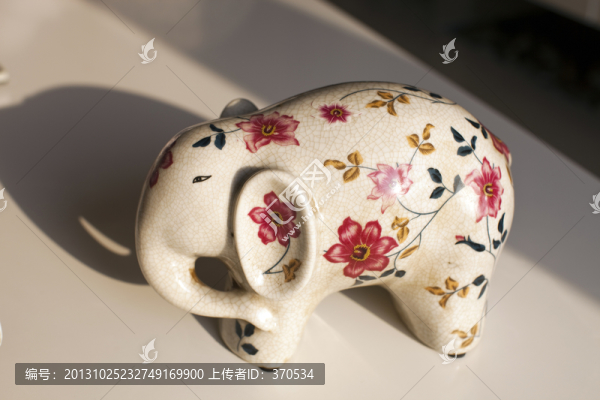 大象,冰瓷,手工藝,瓷器,藝術(shù)