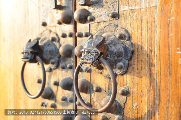 獸首門環(huán)門扣